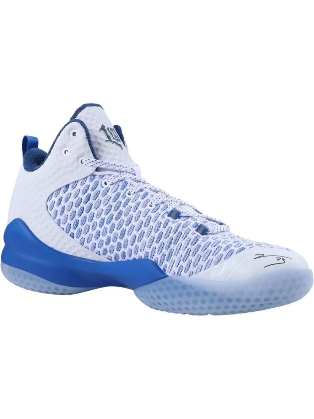 Men's Cerulean Cloud Lou Williams Streetball Outdoor Breathable Basketball Shoes